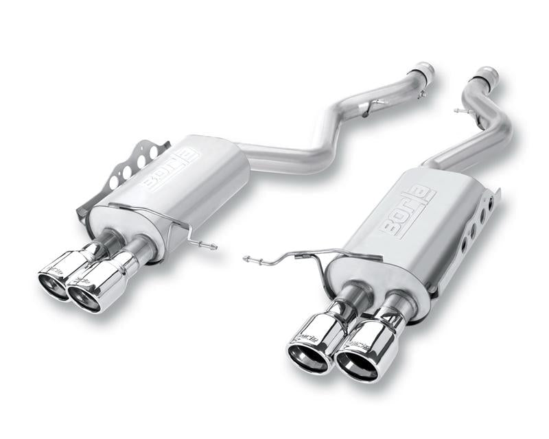 Borla 09-13 Dodge RAM 1500 5.7L CC/SB w/Fact Sngl Exhaust C/B 3x2.5in Single Round Rolled Split Rear