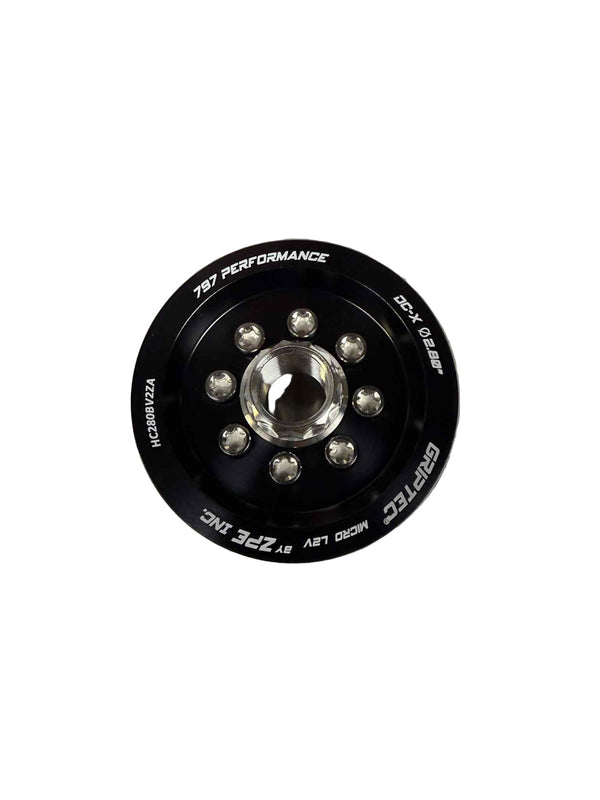 GripTec Hellcat Pulley 10 Rib Kit with HUB W/GripTec® V2