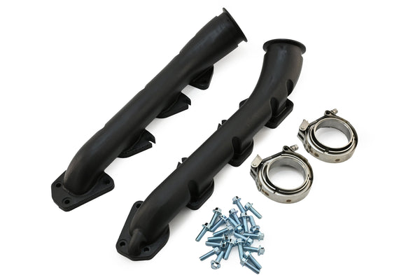 Ceramic black Gen 3 HEMI exhaust manifolds view 2