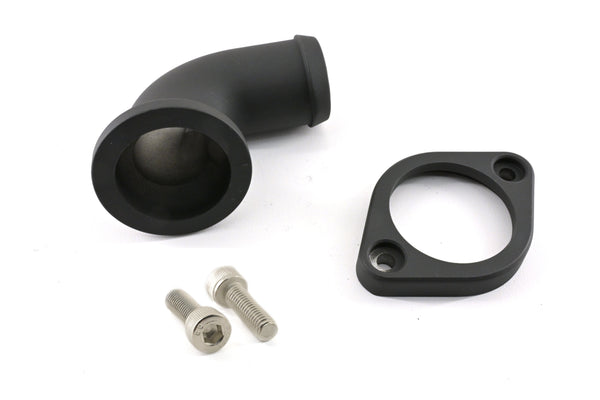 Gen III HEMI 90° Swivel Water Neck Thermostat Housing – Black – image 2