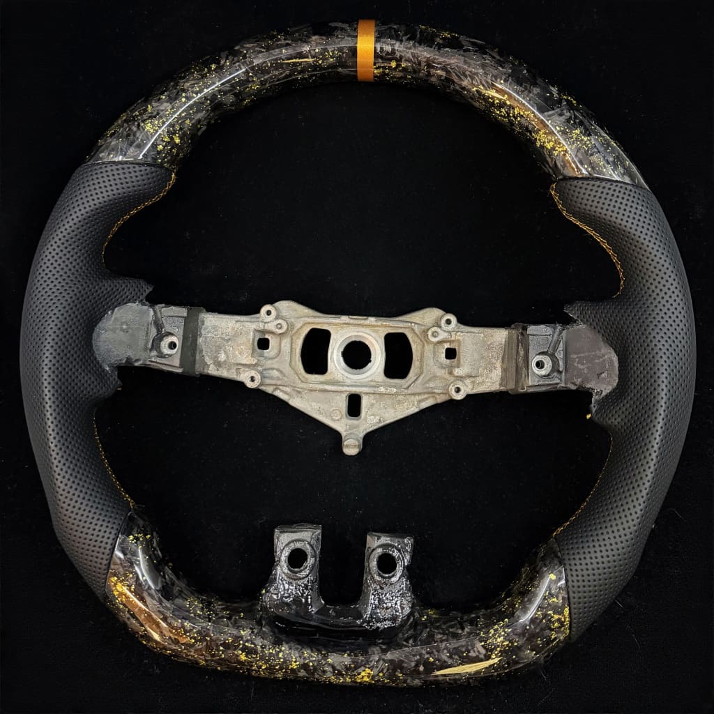 IN STOCK - 2011-2014 Dodge Charger/Challenger/Durango Carbon Fiber Steering Wheel (NO paddle shifters/non-SRT8)