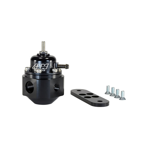 AEM Universal Black Adjustable Fuel Pressure Regulator