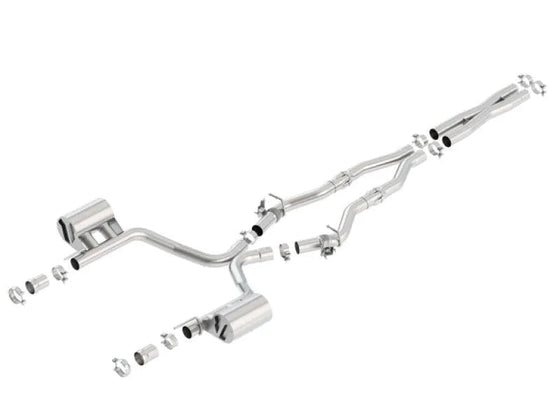 Borla ATAK W/ Active Exhaust Valves 16-23 Dodge Challenger Hellcat 6.2L