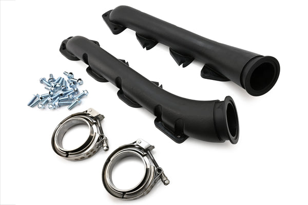 Ceramic black Gen 3 HEMI exhaust manifolds view 4