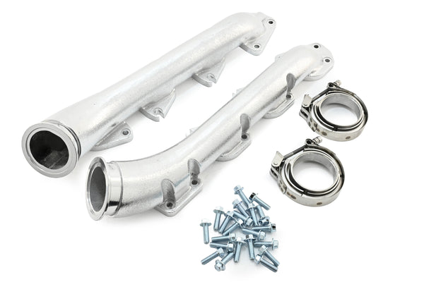 Ceramic silver Gen 3 HEMI exhaust manifolds view 3