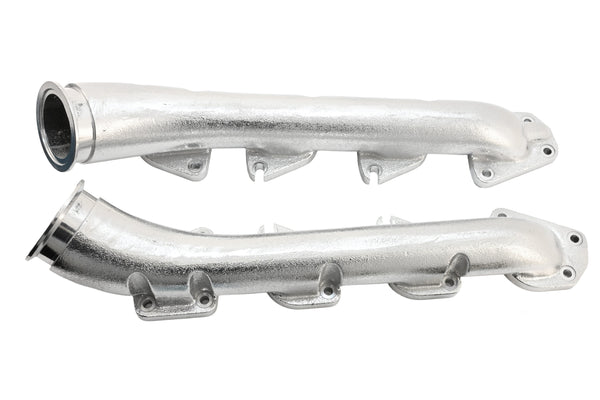 Ceramic silver Gen 3 HEMI exhaust manifolds view 5