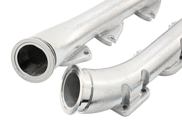 Ceramic silver Gen 3 HEMI exhaust manifolds view 6