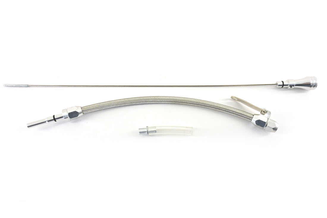 Stainless Braided HEMI Flexible Dipstick – Natural