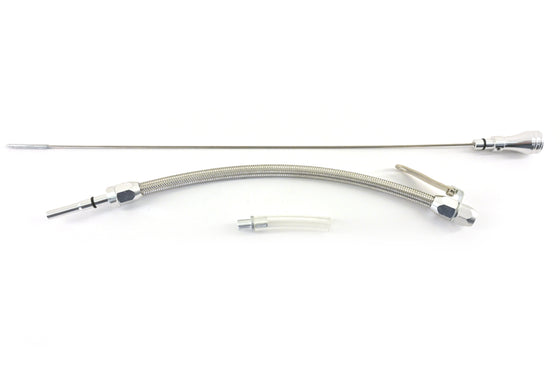 Stainless Braided HEMI Flexible Dipstick – Natural