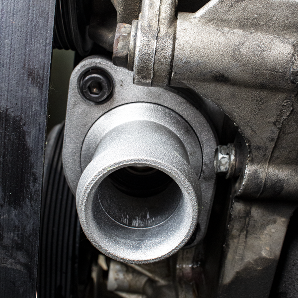 Gen III HEMI Straight Water Neck Thermostat Housing – Natural – image 5